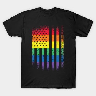 Usa LGBTQ Pride T-Shirt